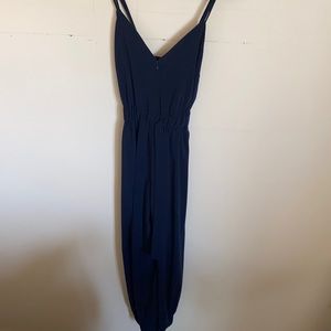 Vince Camuto Navy Junpsuit
